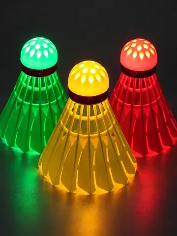Воланы для бадминтона с led подсветкой ,