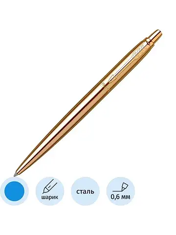 Ручка шариковая Parker Jotter Gold GT цв