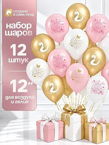Воздушные шары латексные 12