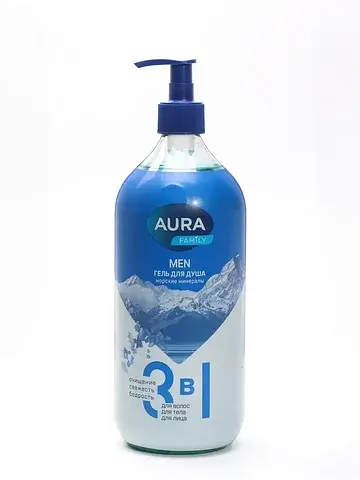 Гель для душа 3в1 AURA