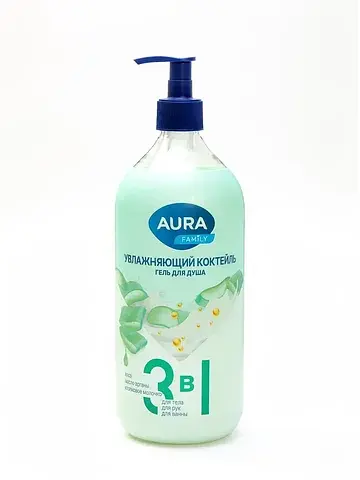 Гель для душа 3в1 AURA