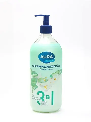 Гель для душа 3в1 AURA