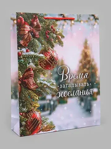 Пакет подарочный ламинированный