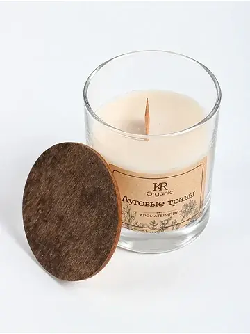 Свеча ароматическая в стакане kr organic