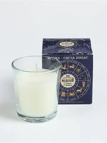 Свеча ароматическая в стакане kr zodiac