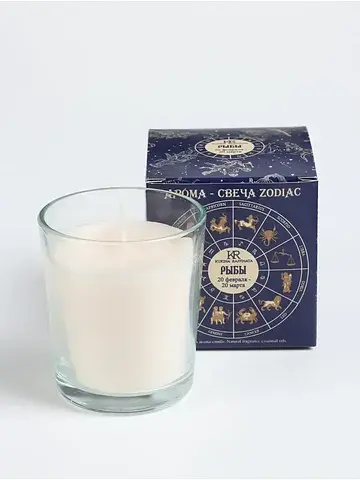 Свеча ароматическая в стакане kr zodiac