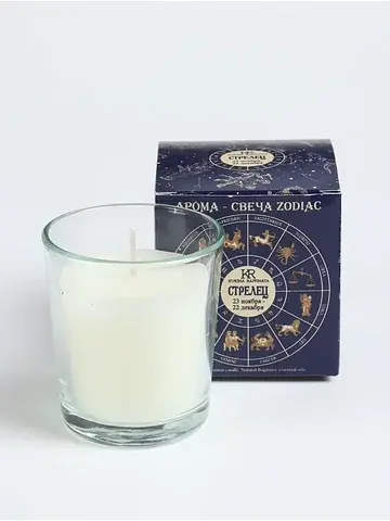 Свеча ароматическая в стакане kr zodiac