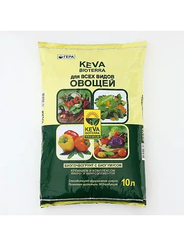 Почвогрунт для всех видов овощей keva bi