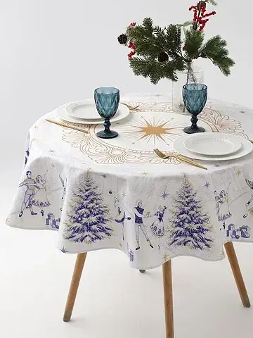 Скатерть круглая Этель