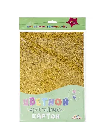 Цветной картон Апплика