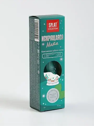 Зубная паста collection, искрящая мята, 