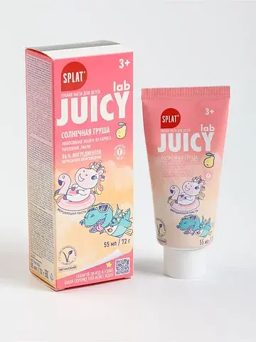 Зубная паста детская juicy