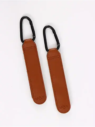 Крючок карабин для коляски из экокожи, 2