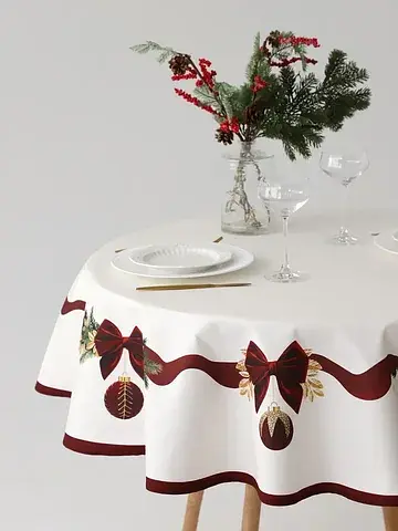 Скатерть круглая Этель