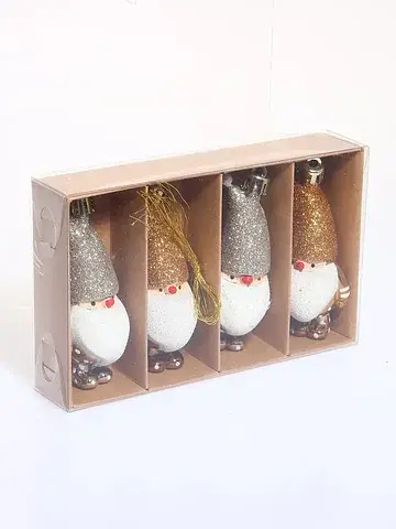 Ёлочные игрушки набор 4 шт.