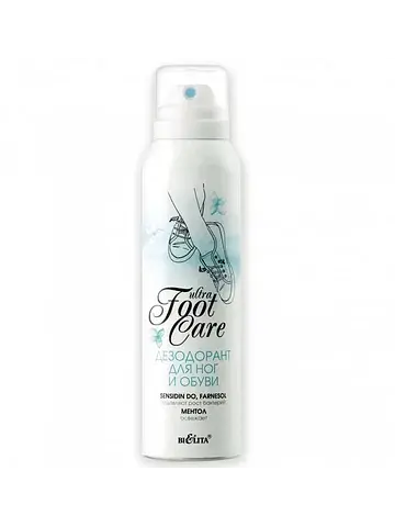 Ultra foot care Дезодорант для ног и обу