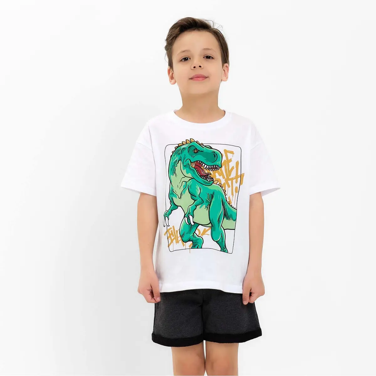 Детские шорты KAFTAN хлопковые серые