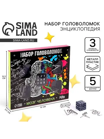 Головоломка металлическая
