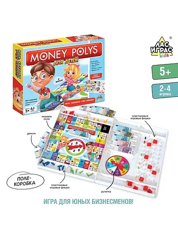Настольная экономическая игра , 2-4 игро