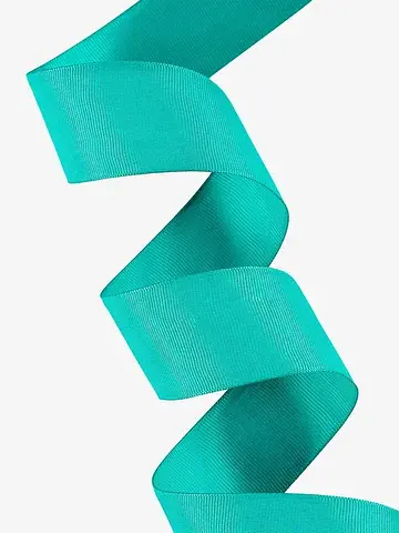 Лента репсовая, 40 мм, 23±1 м, бирюзовая