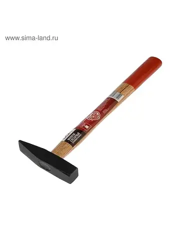Молоток слесарный , квадратный боек, дер