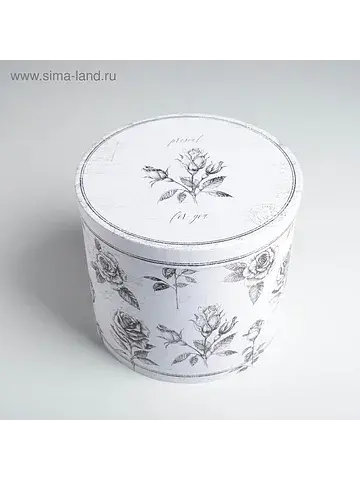 Коробка подарочная круглая