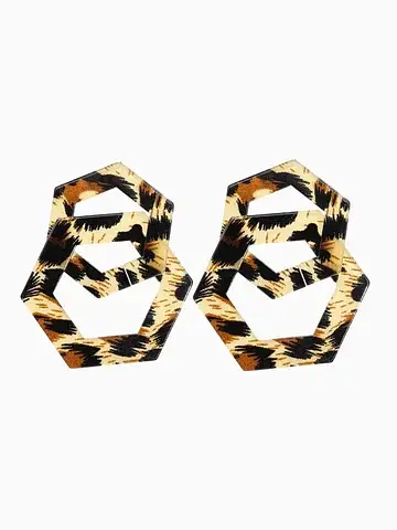 Серьги пластик QF