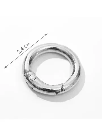 Кольцо-карабин, d=16/24 мм, толщина - 4 