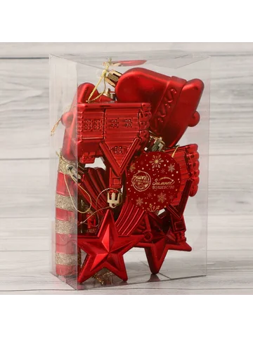 Ёлочные игрушки 8 шт.