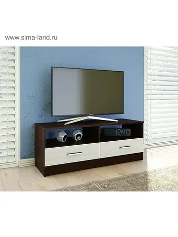 Тумба под тв 1, 1200×382×462 мм, цвет ве