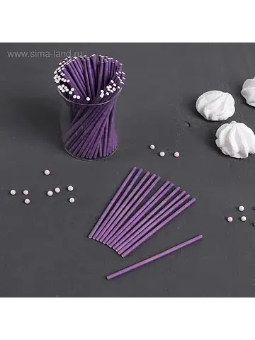 Палочки для леденцов , 10 см, d=2-2.5 см