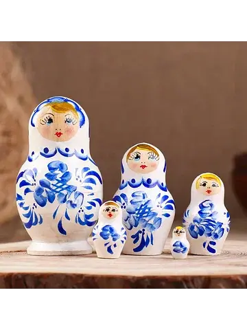 Матрешка дерево No brand
