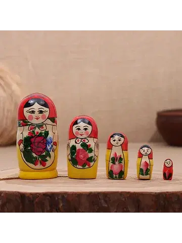 Матрешка деревянная