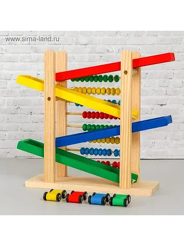 Детская деревянная игрушка 2в1