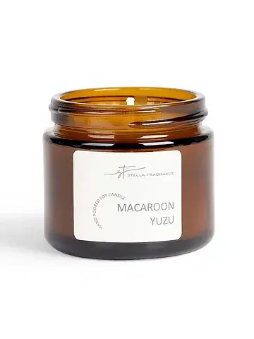 Ароматическая свеча в банке macaroon yuz